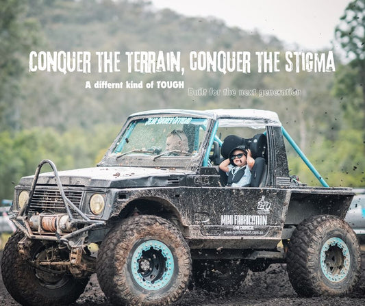 Conquer the terrain, Conquer the stigma.