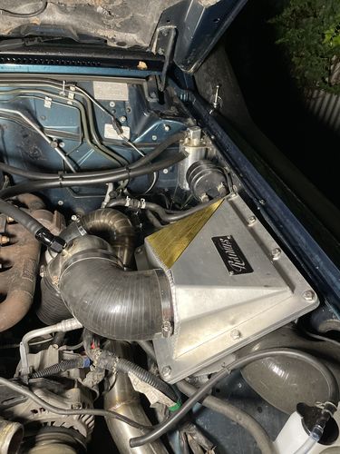 Custom Air box to suit Nissan Patrol GU LS1 Panel Filter - LS Converted - Guard Mounted