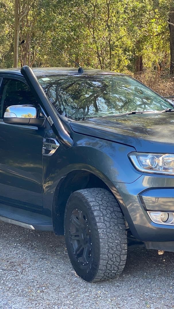Stainless Snorkel to suit Ford Ranger PX1, PX2 & PX3 Short Entry Single Turbo