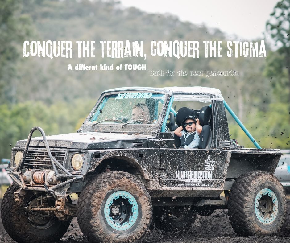 Conquer the terrain, Conquer the stigma.