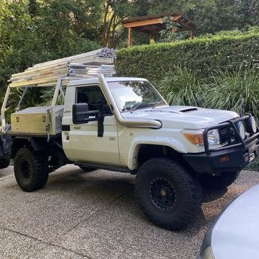 79 Series VDJ Landcruiser Snorkel - Radius Fabrications - Snorkel