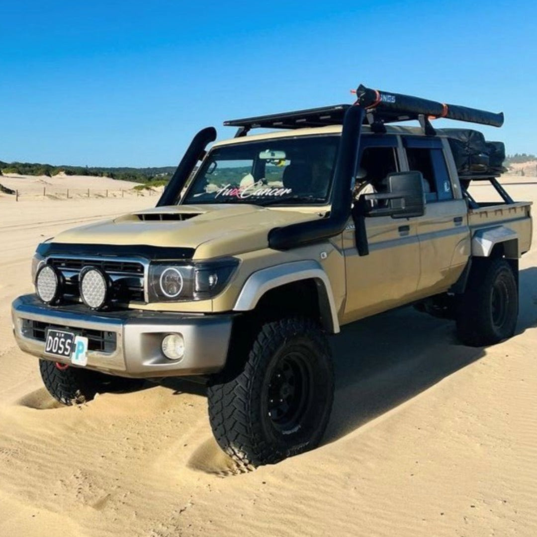 Stainless Snorkel (Rear Facing) to Suit Passenger Side Toyota 79 Series Landcruiser VDJ