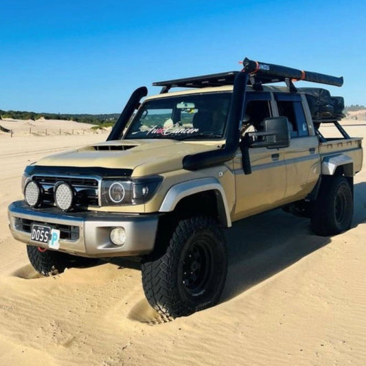 Stainless Snorkel (Rear Facing) to Suit Passenger Side Toyota 79 Series Landcruiser VDJ