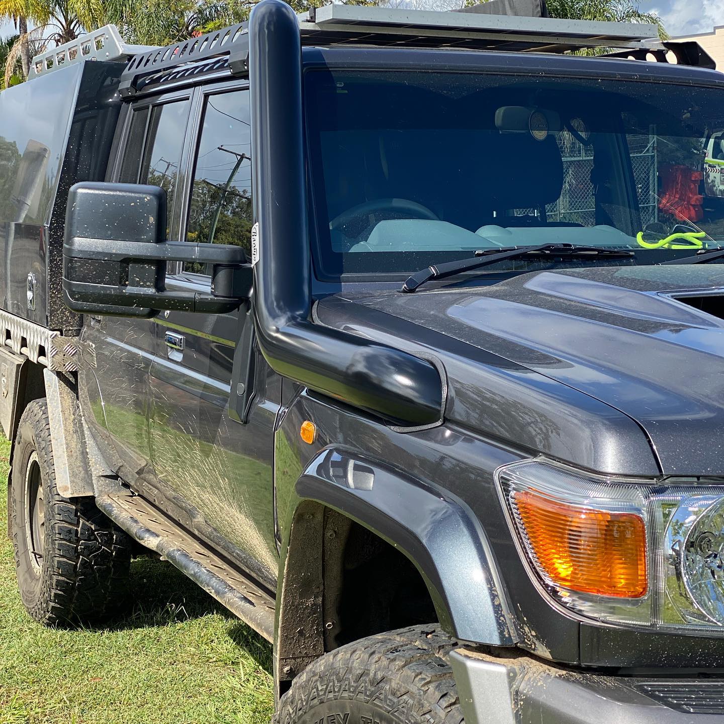 Stainless Snorkel to suit Toyota 79 Series Landcruiser VDJ LC79 5"