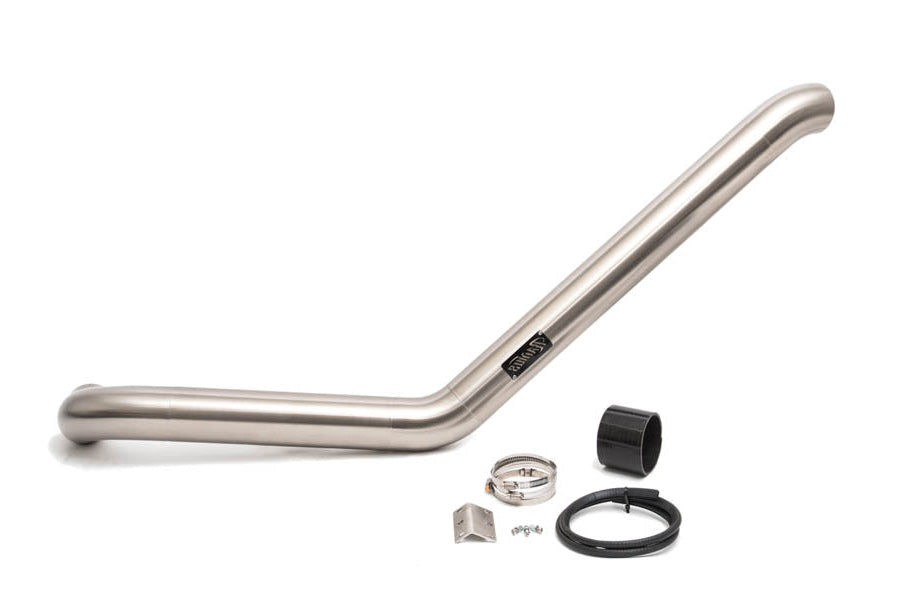 Passenger Side Stainless Snorkel to suit Toyota 80 Series Landcruiser (Long Entry)