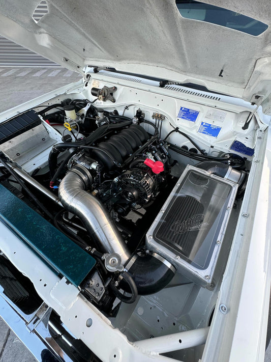 Custom Air box to suit GQ Patrol pod filter clear top style
