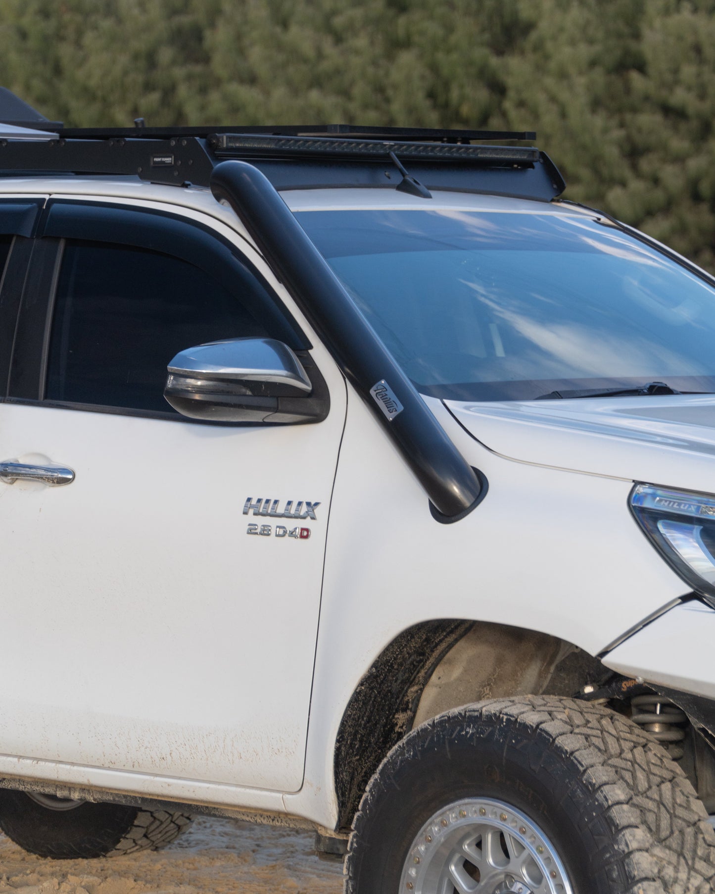 Stainless Snorkel to suit Toyota N80 Hilux - Short Entry