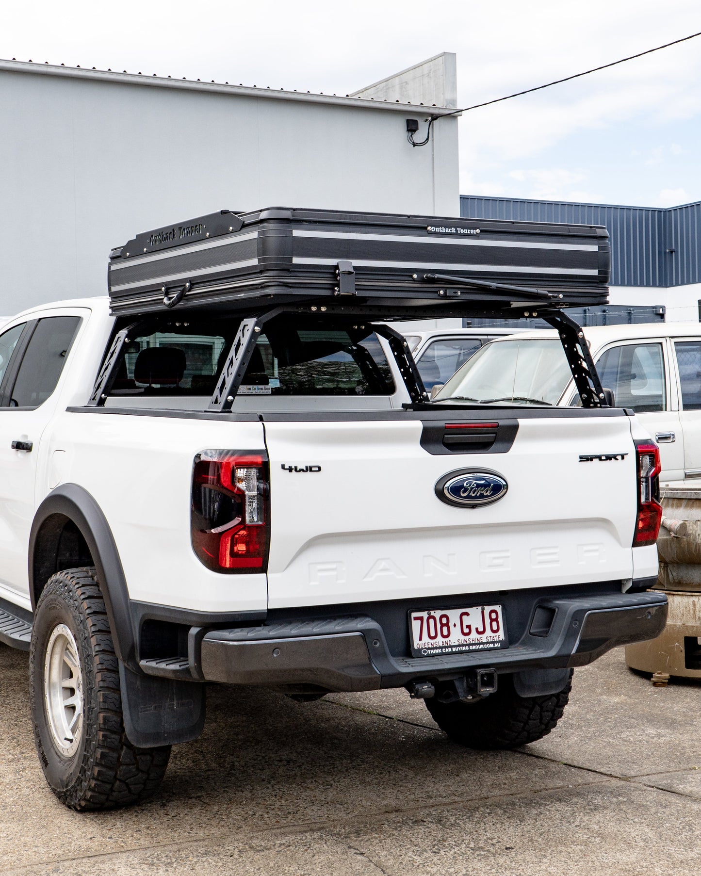 Radius Tub Rack to suit Next Gen Ford Ranger
