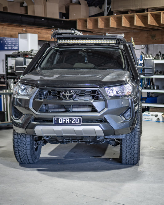 Stainless Snorkel to suit Toyota N80 Hilux - Short Entry