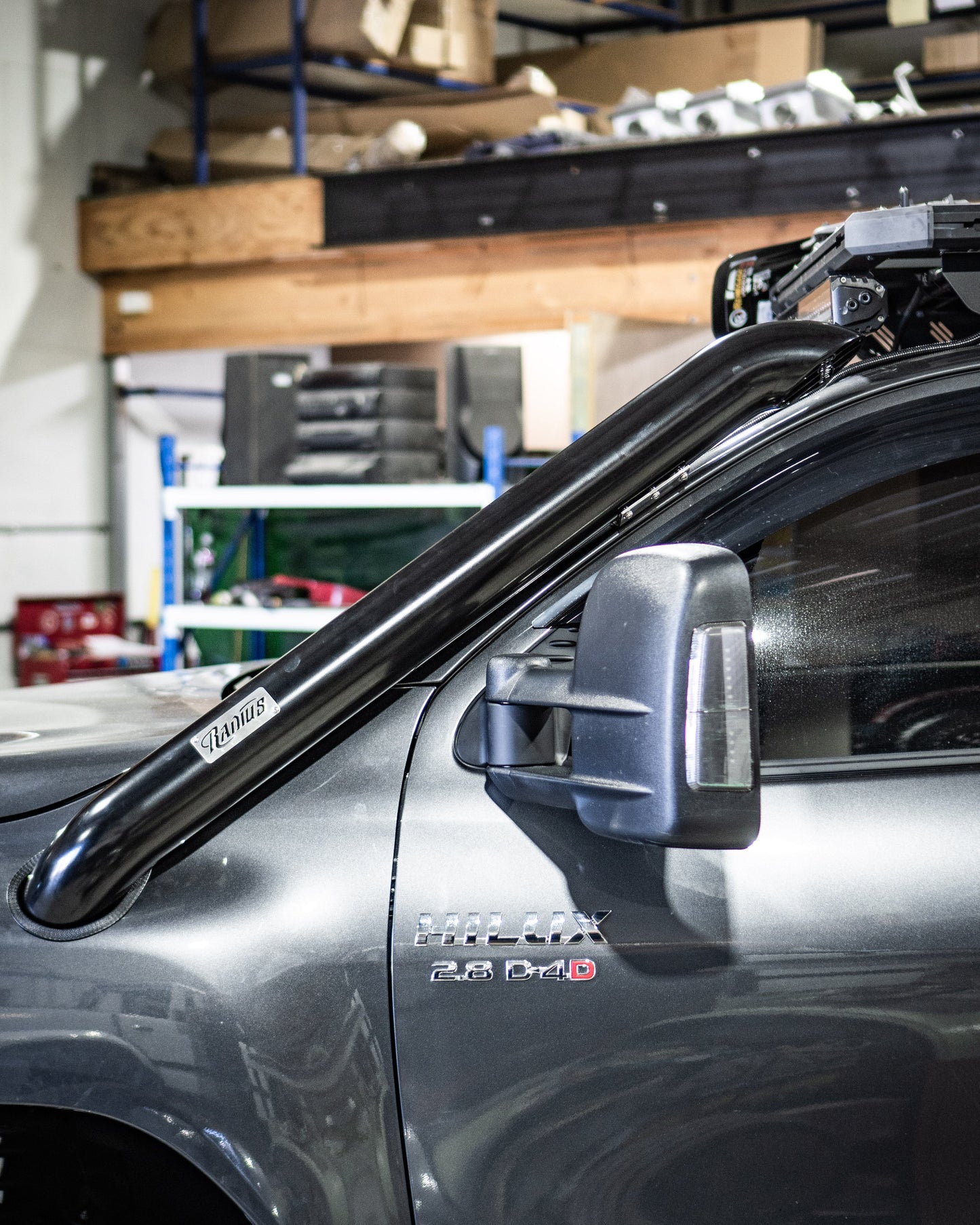 Stainless Snorkel to suit Toyota N80 Hilux - Short Entry