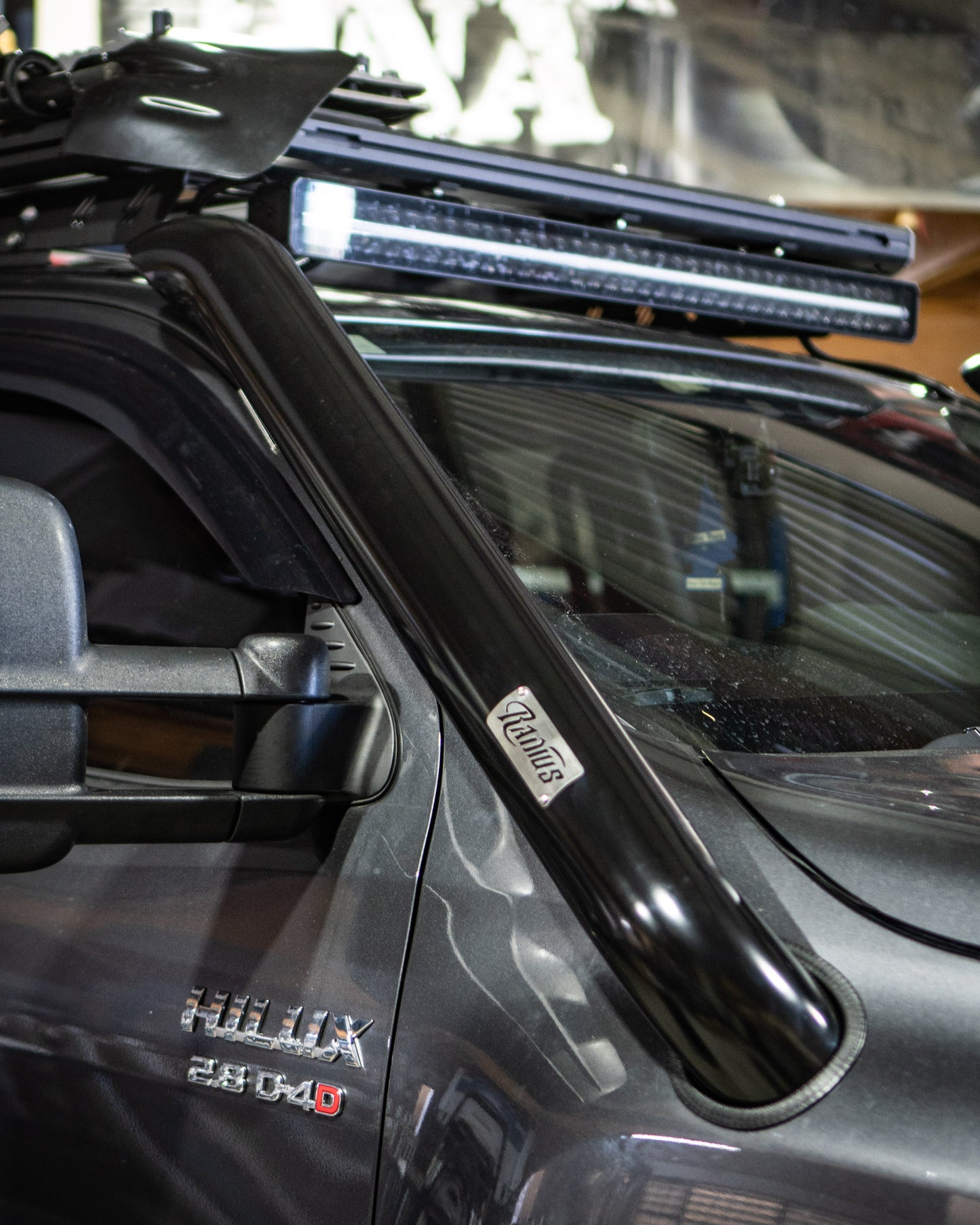 Stainless Snorkel to suit Toyota N80 Hilux - Short Entry