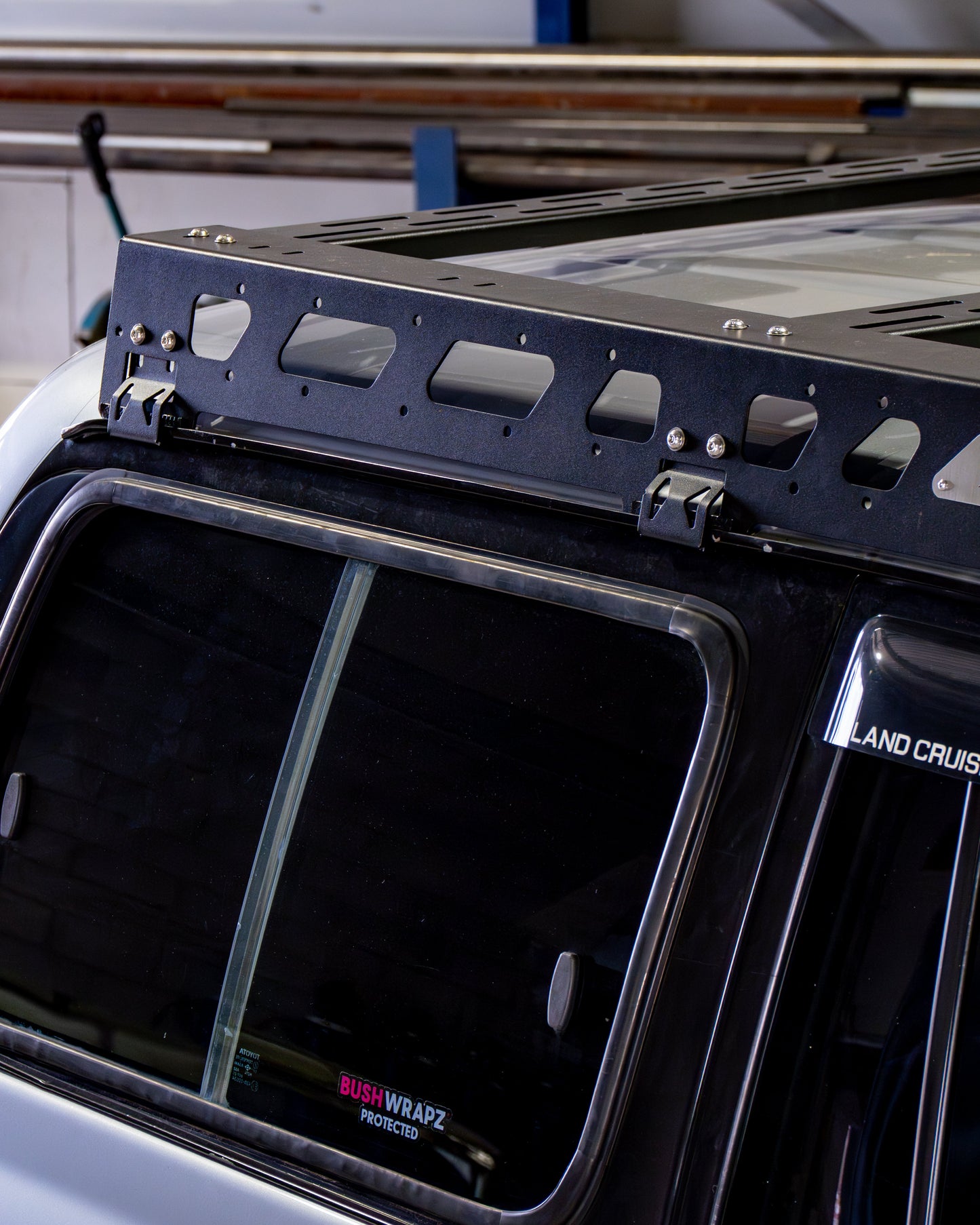 80 Series LandCruiser Low Profile Roof Rack | Radius Fabrications
