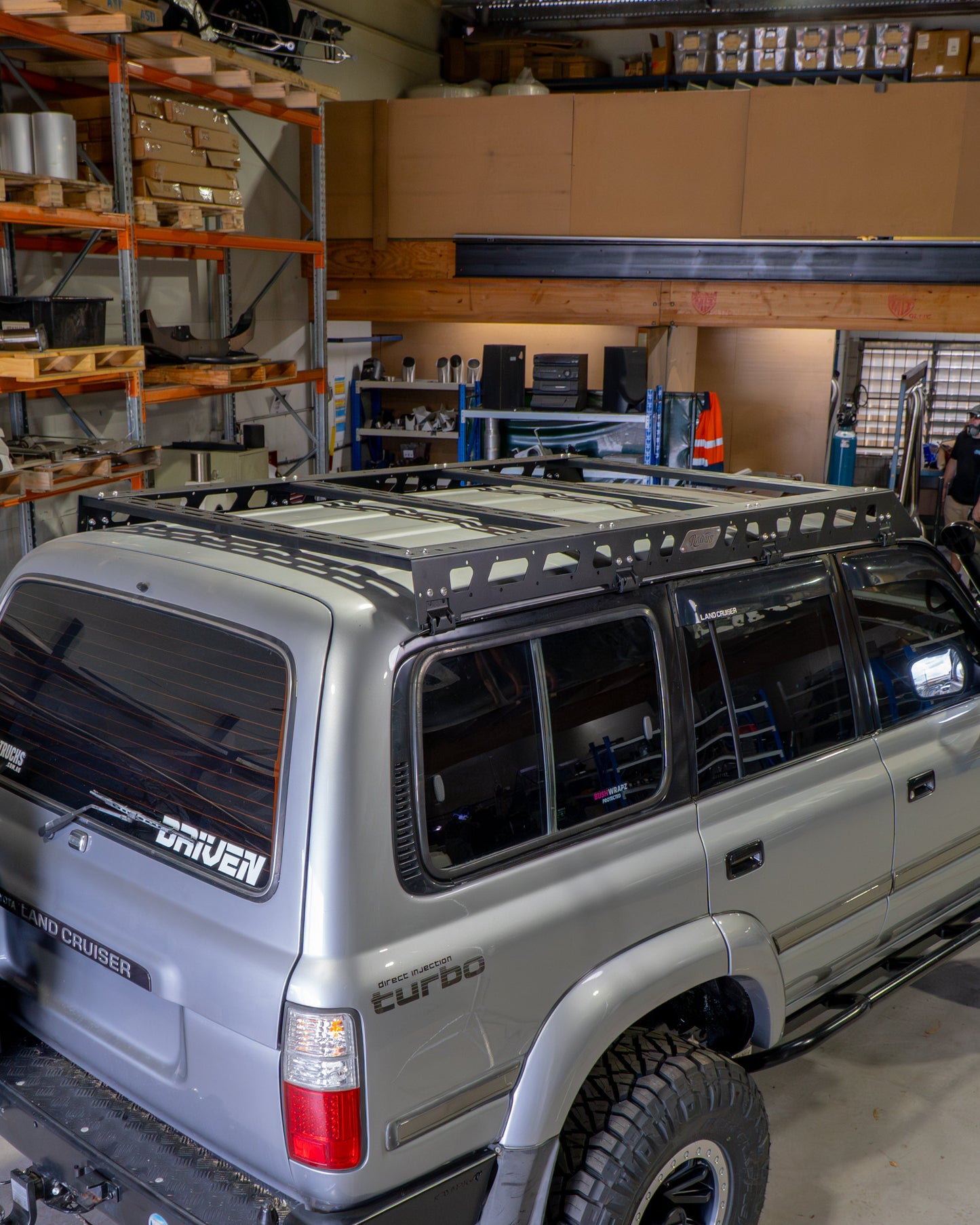 80 Series LandCruiser Low Profile Roof Rack | Radius Fabrications