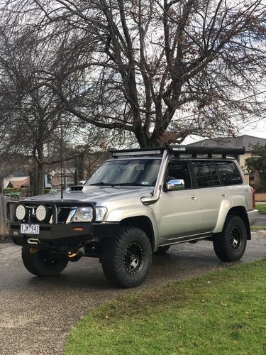 Passenger Side Stainless Snorkel to suit Nissan GU Patrol (Series 4)
