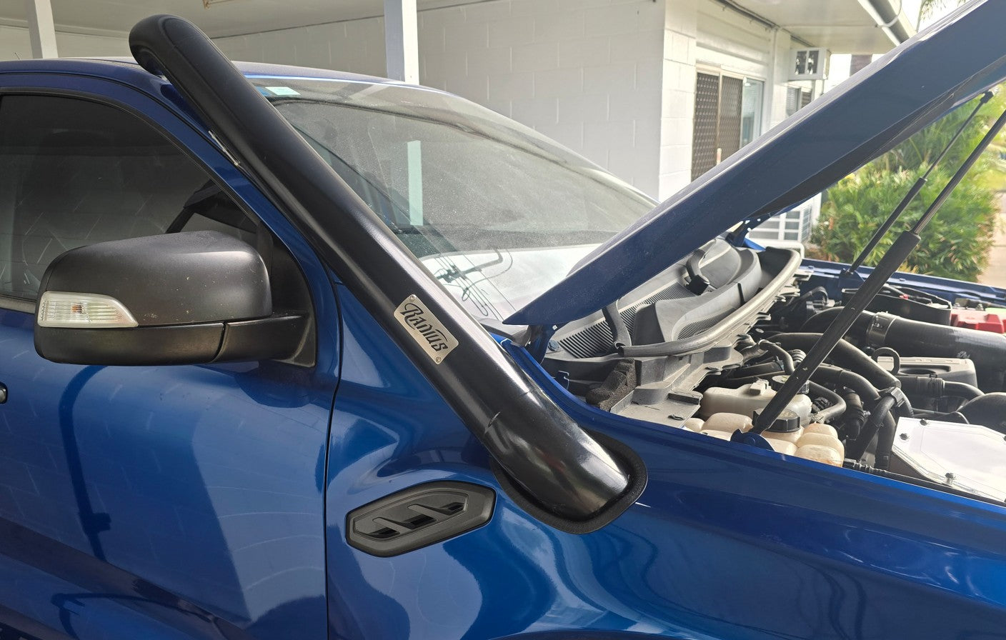 Stainless Snorkel to suit Ford RAPTOR Ranger 4" Short Entry