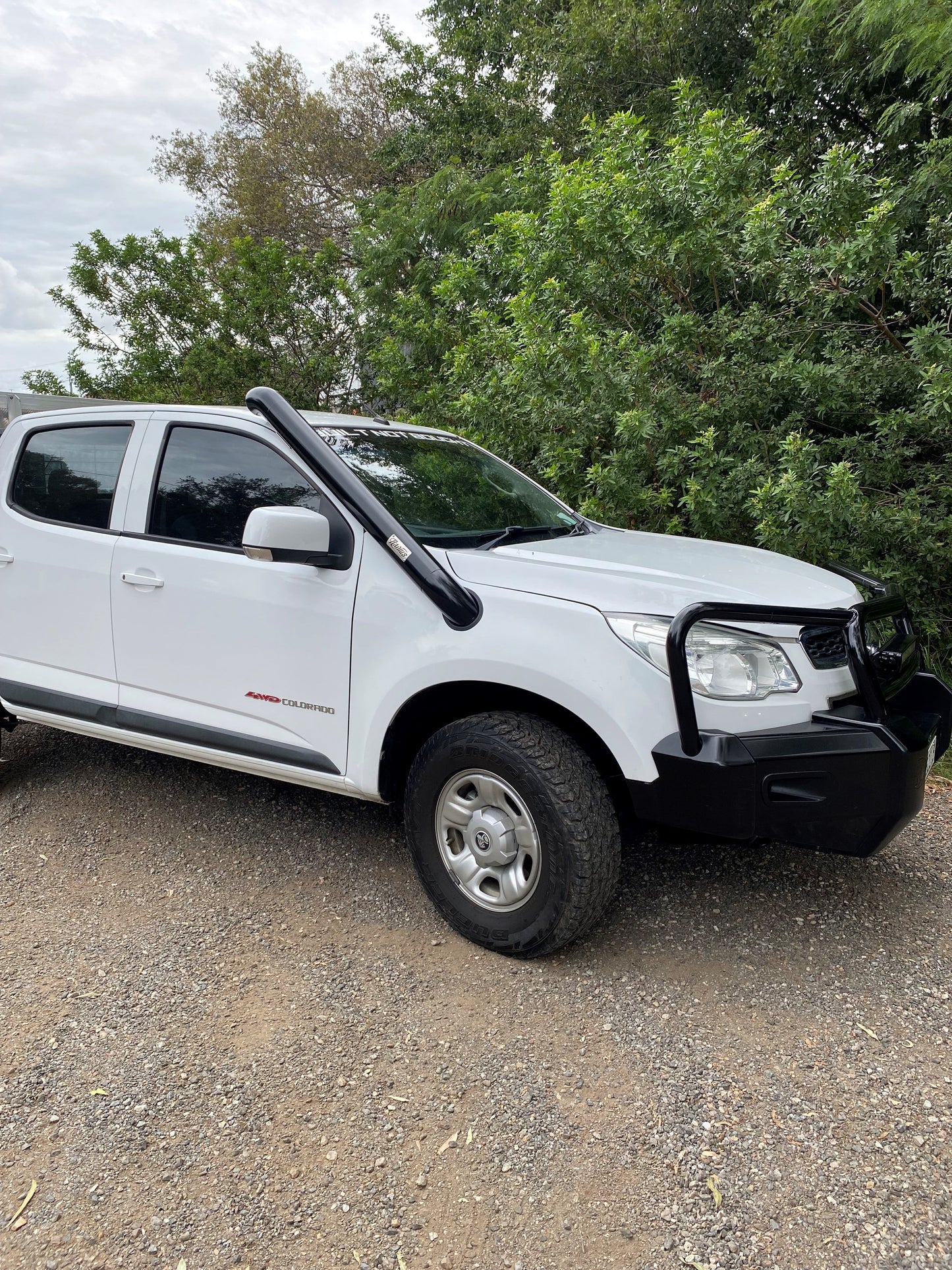 Stainless Snorkel to suit Holden Colorado - RG Short entry