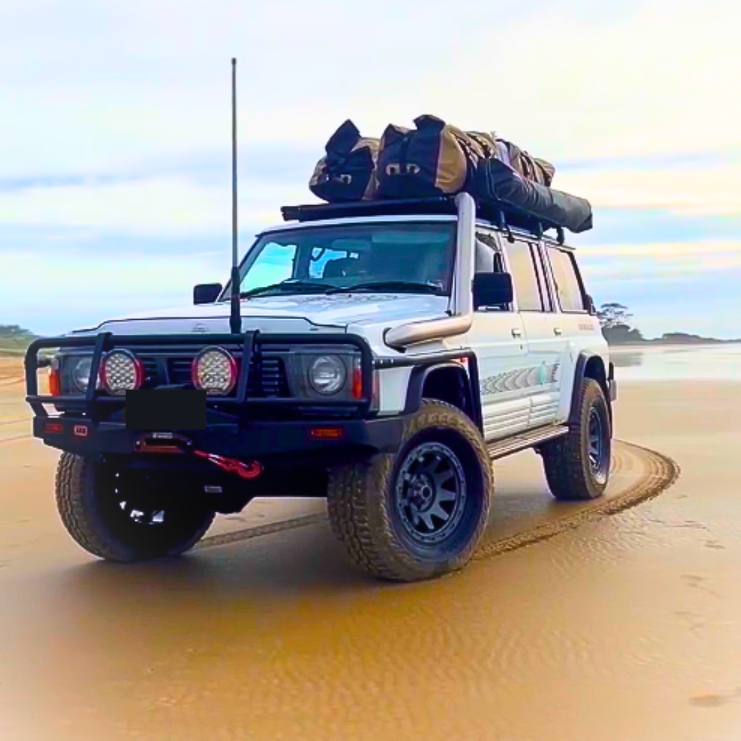 Stainless snorkel to suit GQ Nissan Patrol (Long entry)