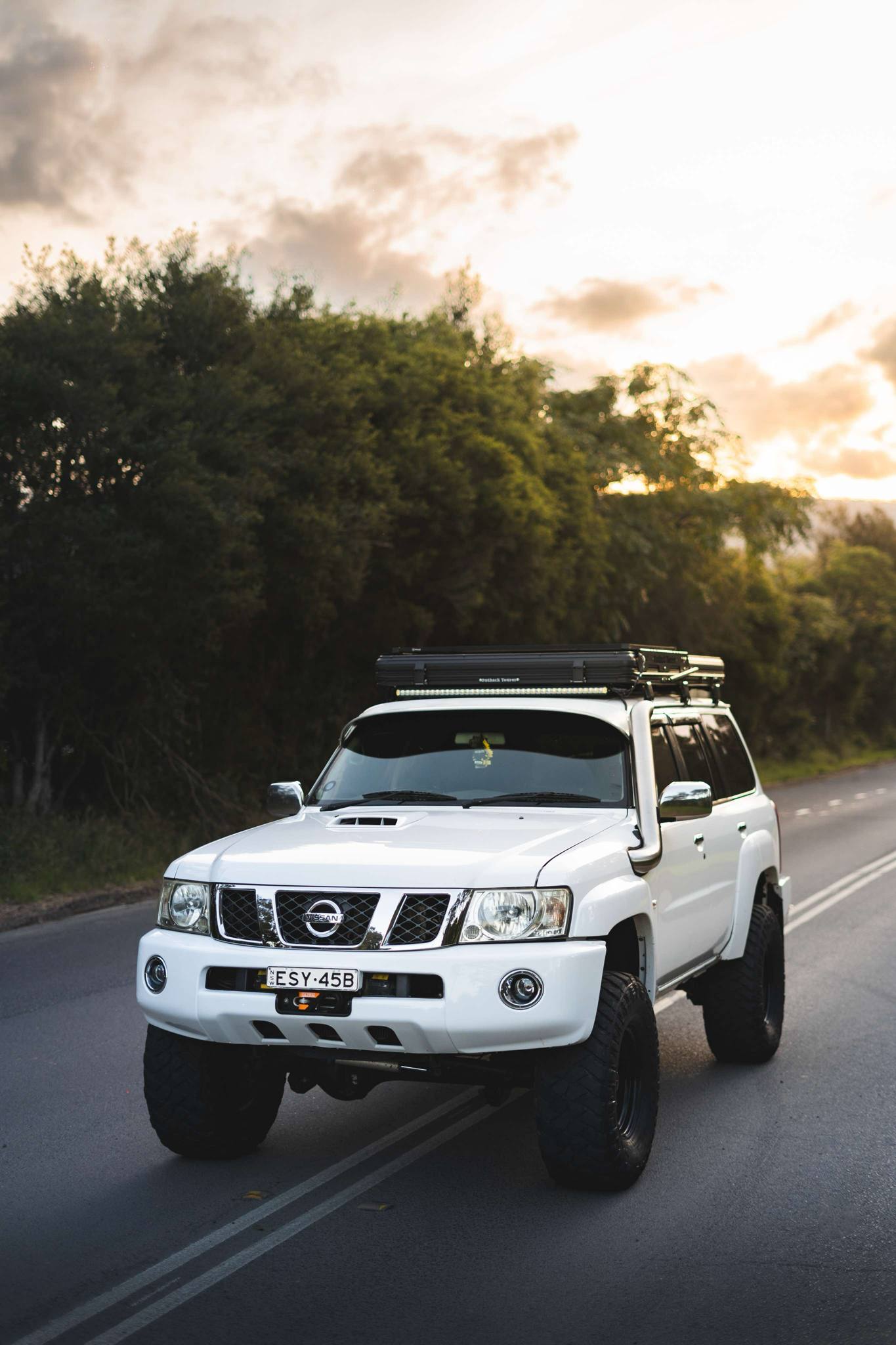 Passenger Side Stainless Snorkel to suit Nissan GU Patrol (Series 4)