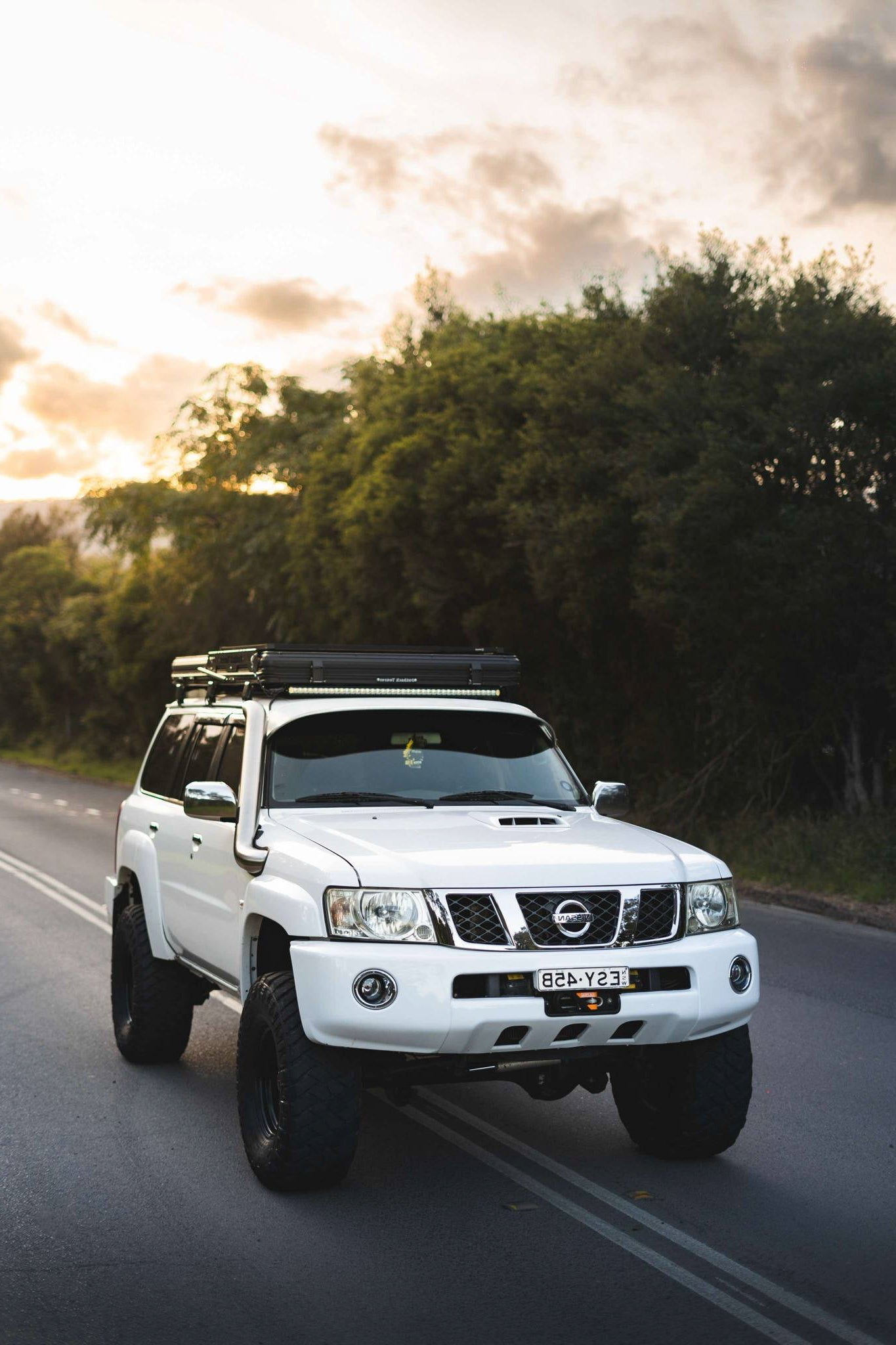 Drivers Side Stainless Snorkel to suit Nissan GU Patrol (Series 4)