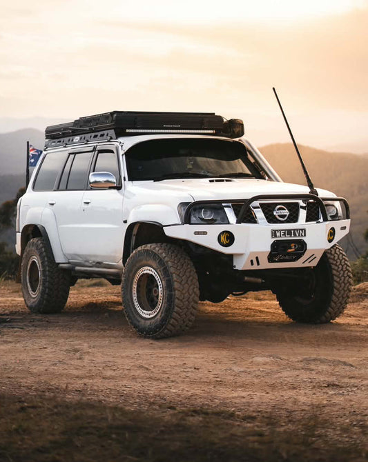 Gu Patrol Low Profile Roof Rack | Radius Fabrications