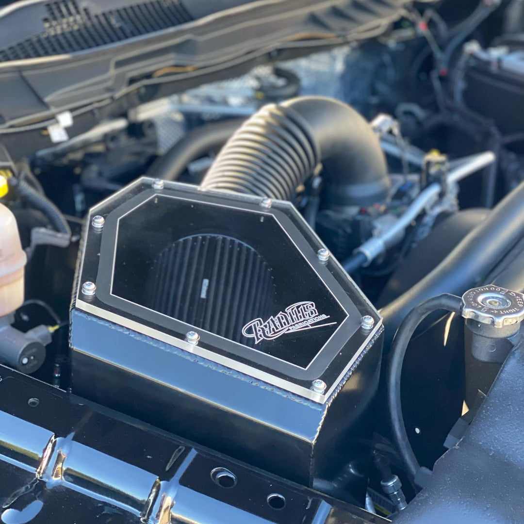 Dodge Ram 1500 DS 5" Snorkel and Airbox Kit - Radius Fabrications - Snorkel