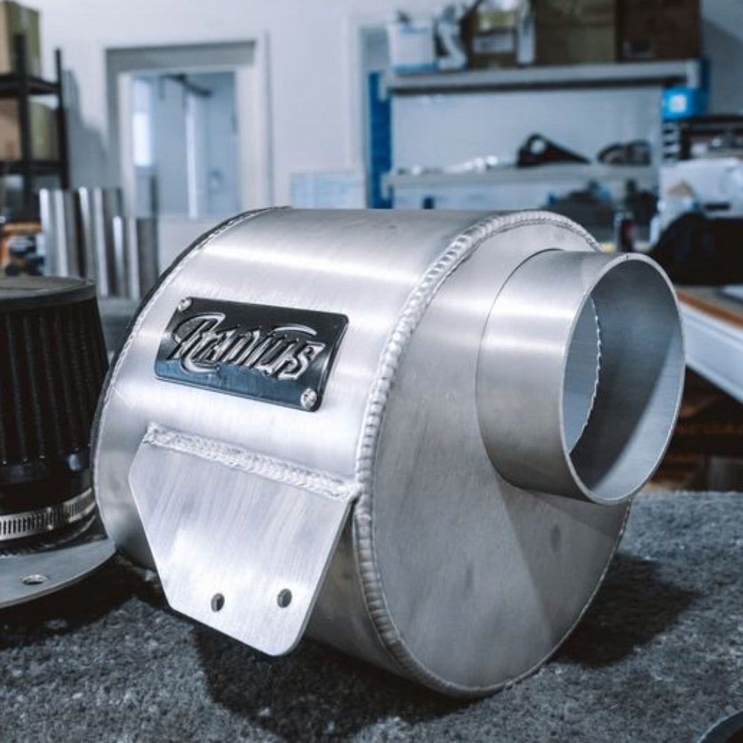 GQ Airbox - Small Pod - Front Corner - Radius Fabrications - Airbox