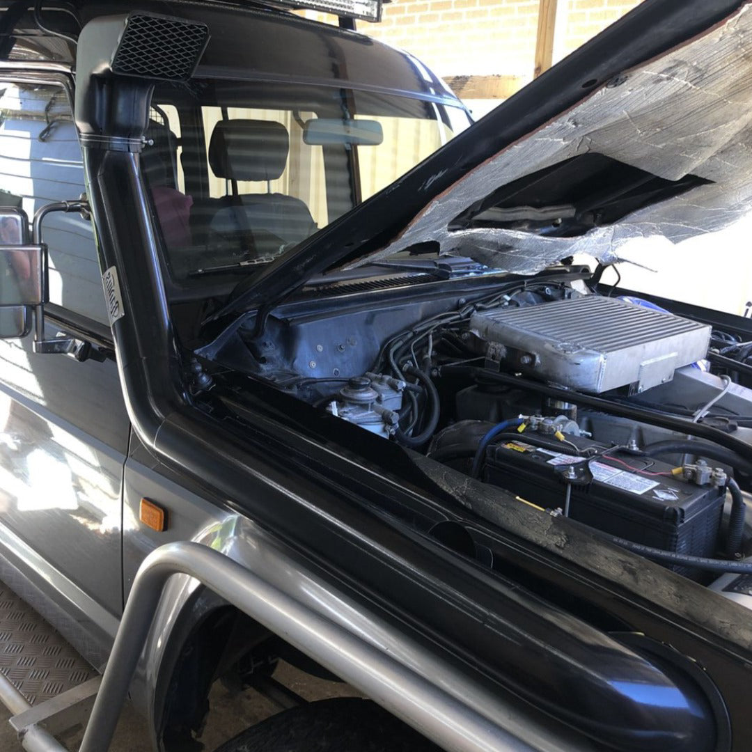 Stainless snorkel to suit GQ Nissan Patrol (Long entry)