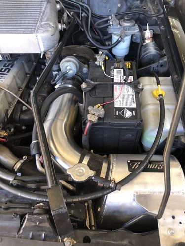 Custom Air box to suit Nissan GQ Patrol (Small Pod) - Front Corner