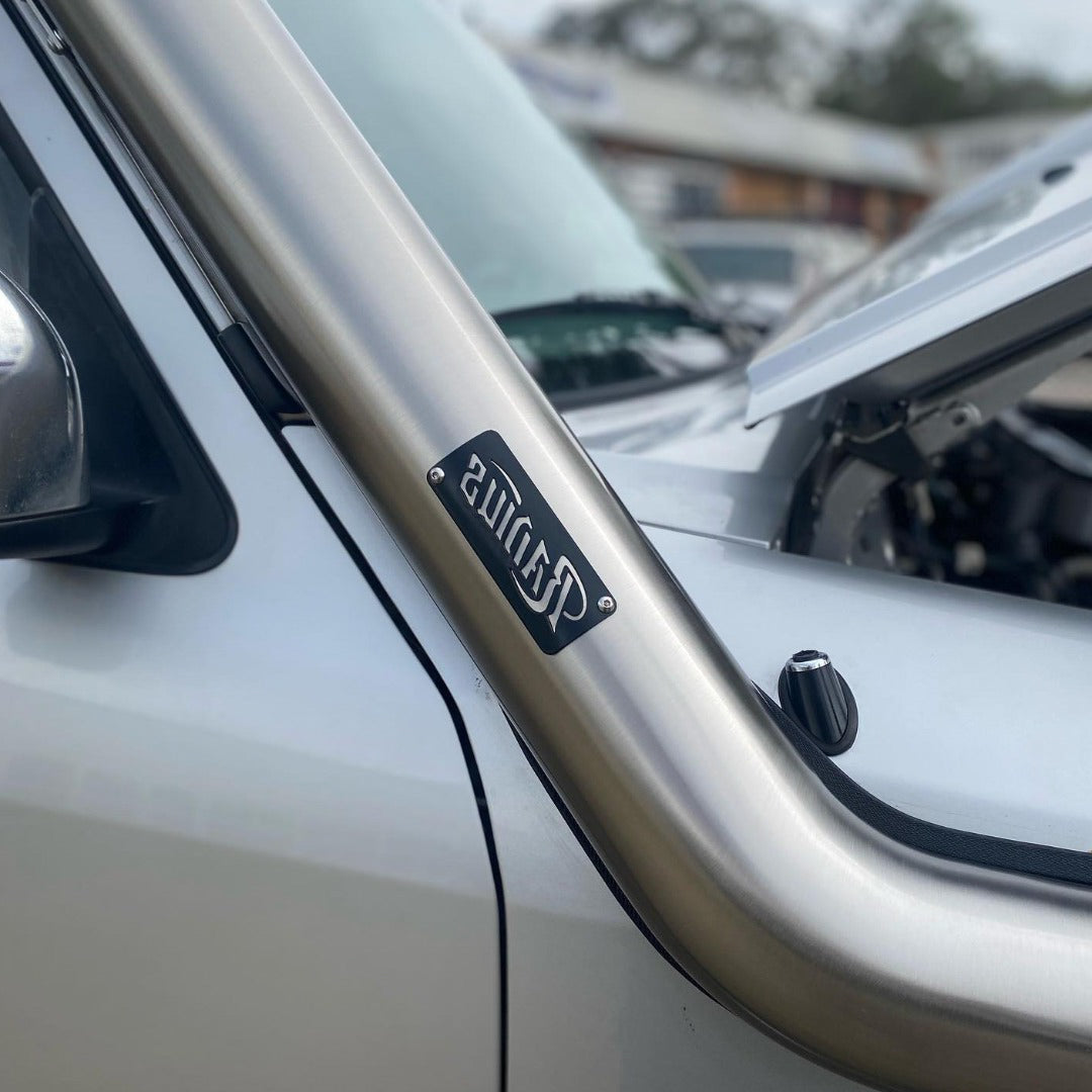 Drivers Side Stainless Snorkel to suit Nissan GU Patrol (Series 4)