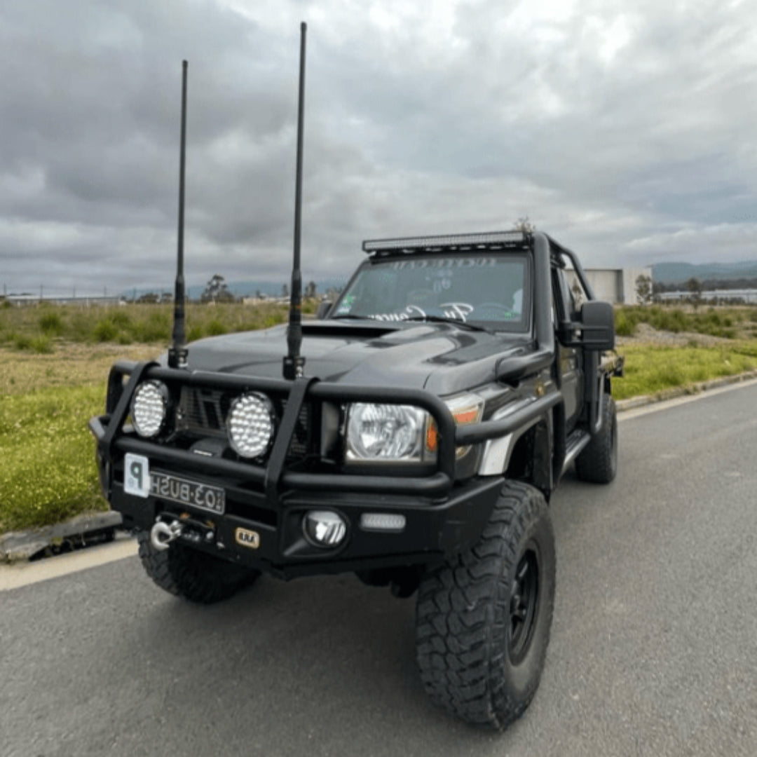 Stainless Snorkel (Rear Facing) to Suit Passenger Side Toyota 79 Series Landcruiser VDJ