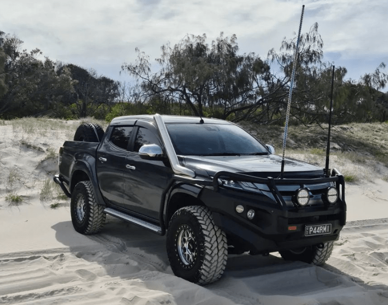 MQ Triton (MY15-18) Snorkel Rear Facing - Radius Fabrications - Snorkel