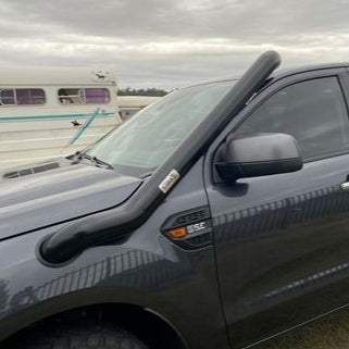 Stainless Snorkel to suit Ford PX1, PX2 & PX3 Ranger Mid Entry Passenger Side (Single Turbo)