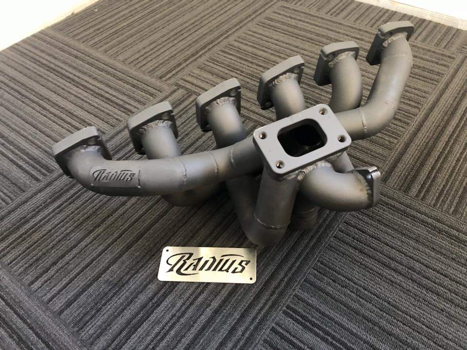 TB45 Turbo Manifold (Tuned Length) - Radius Fabrications - Manifold