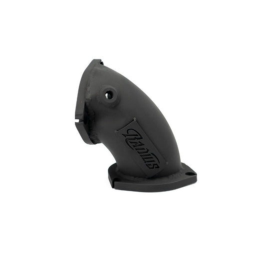 TD05 3" Low Mount Dump Pipe - Radius Fabrications - Dump Pipe