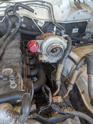 TD42 Turbo Manifold (High Mount) T2 - Radius Fabrications - Manifold